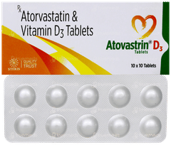 Atovastrin D3 Tablet 10